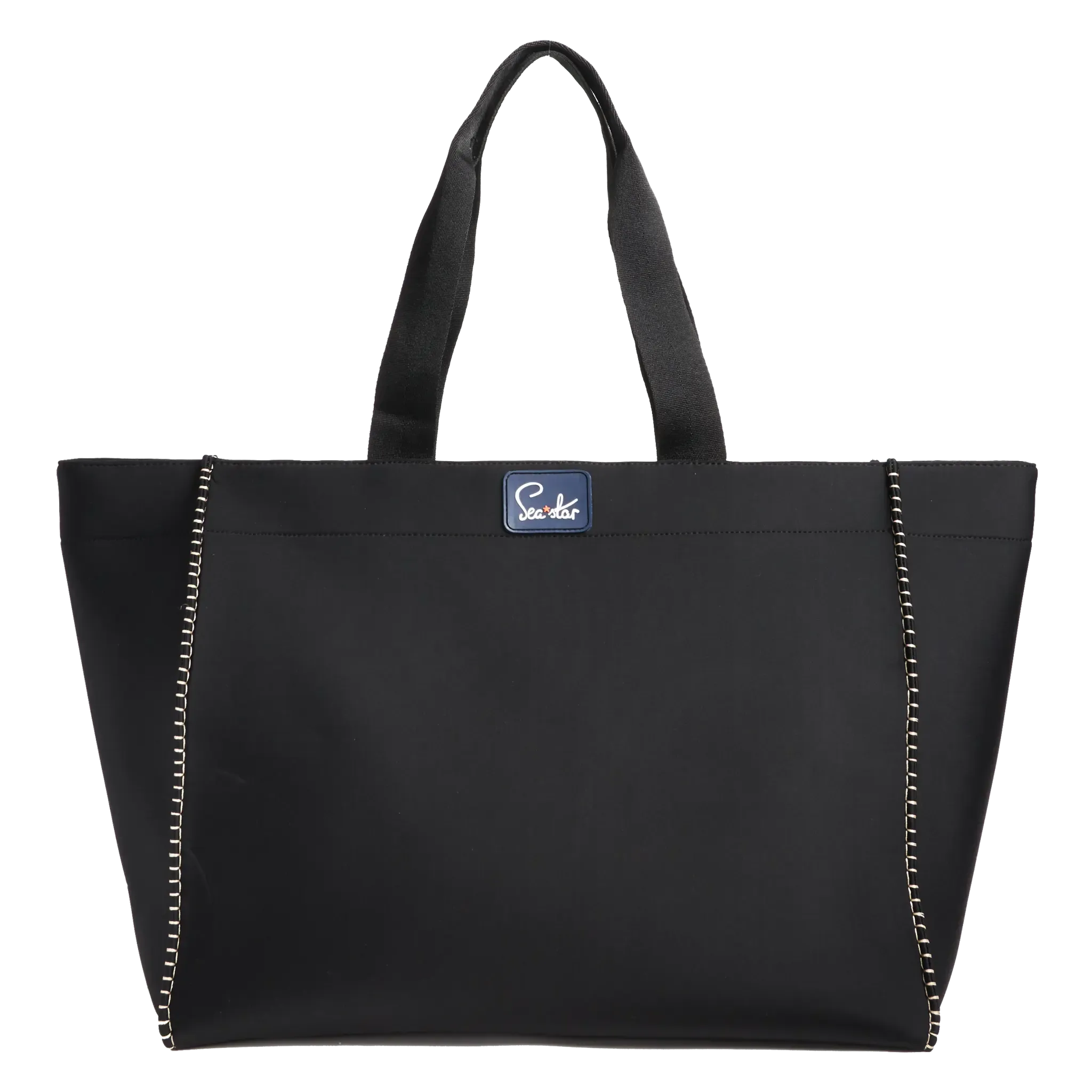 BLACK - LARGE VOYAGER TOTE