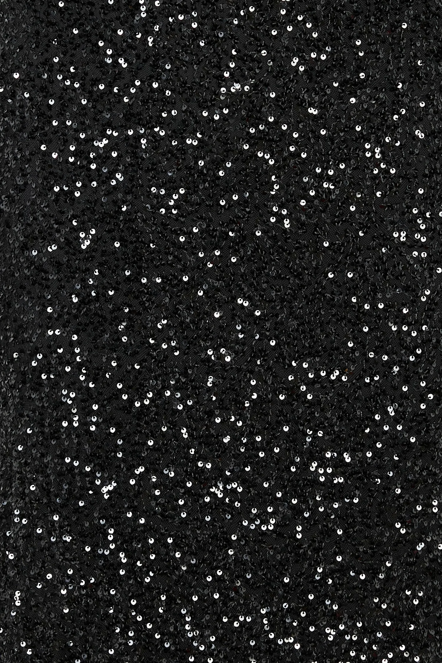Black Sequin Mya Dress