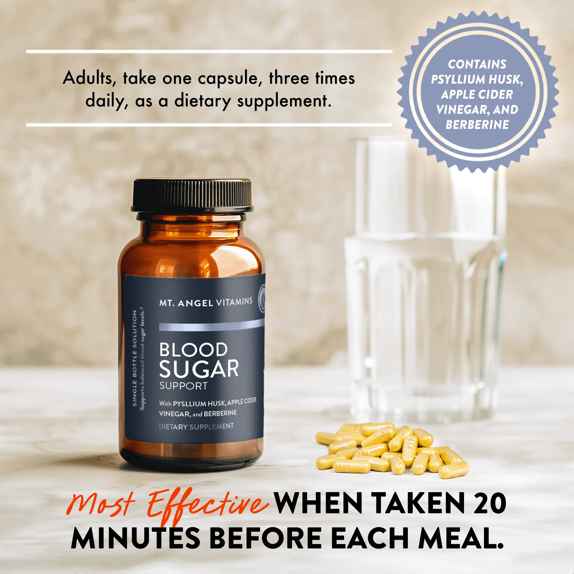 BLOOD SUGAR SUPPORT 60CT CAPS