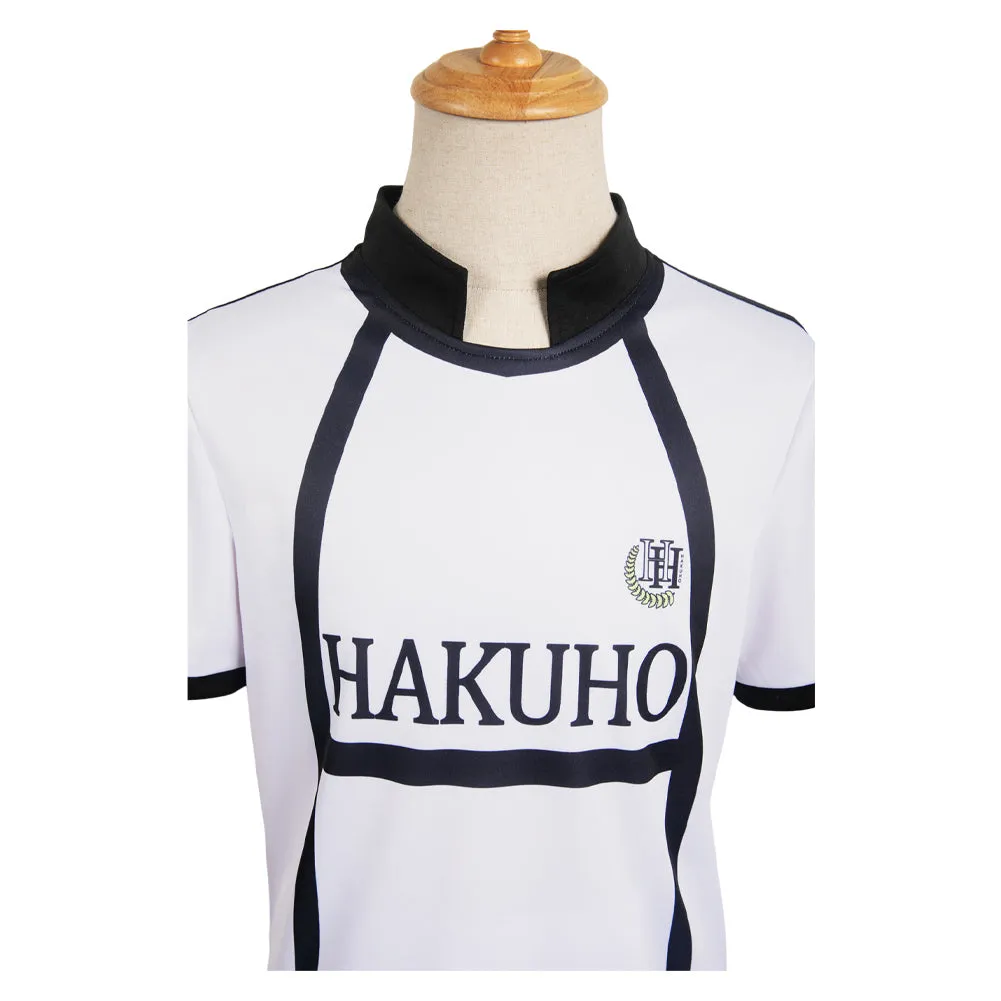 Blue Lock Reo Mikage White Team Uniform Cosplay Costume Outfits Halloween Carnival Suit