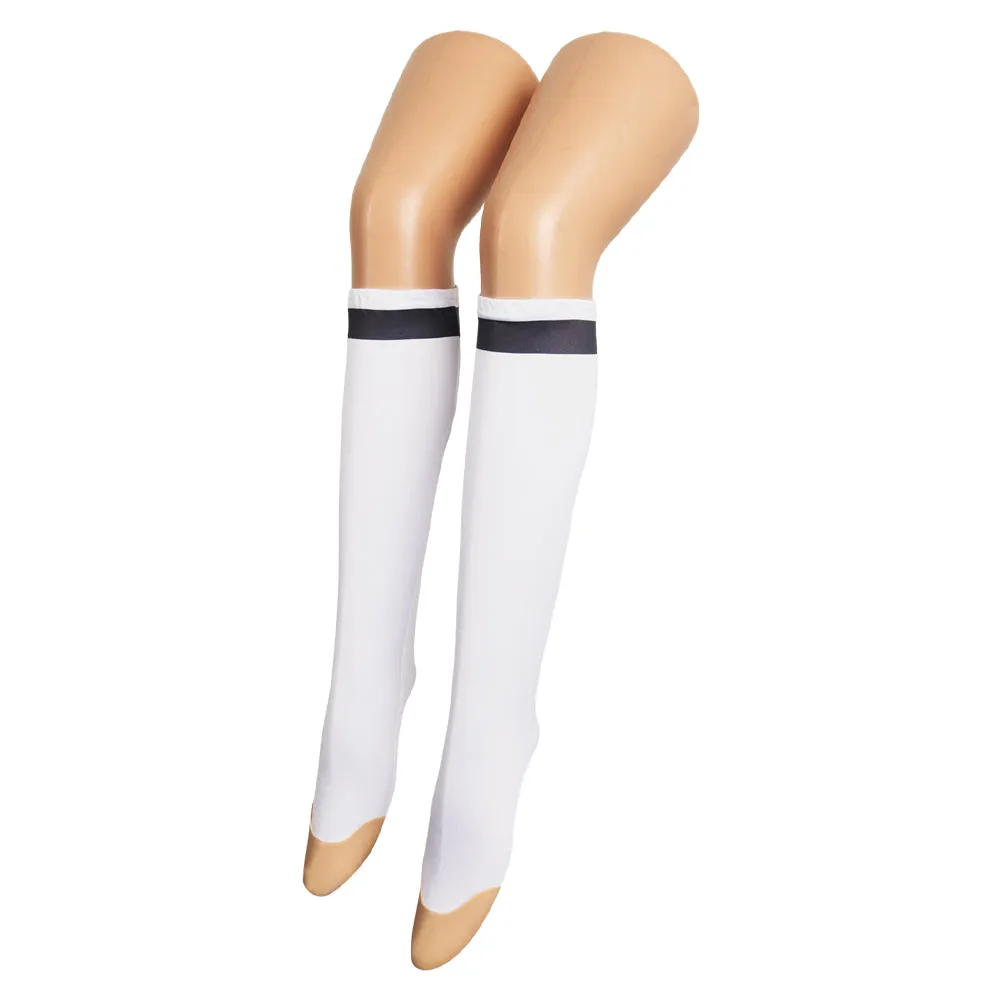 Blue Lock Reo Mikage White Team Uniform Cosplay Costume Outfits Halloween Carnival Suit