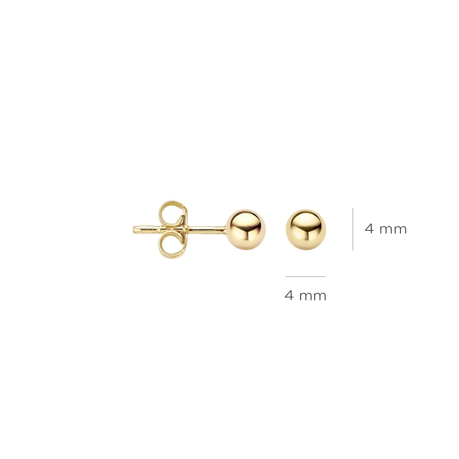 Blush - Boucles d'oreilles - Or Jaune 14k (7121YGO)