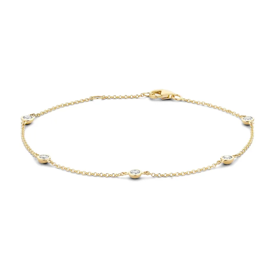 Blush - Bracelet - Or Jaune 14k, zircon (2187YZI)