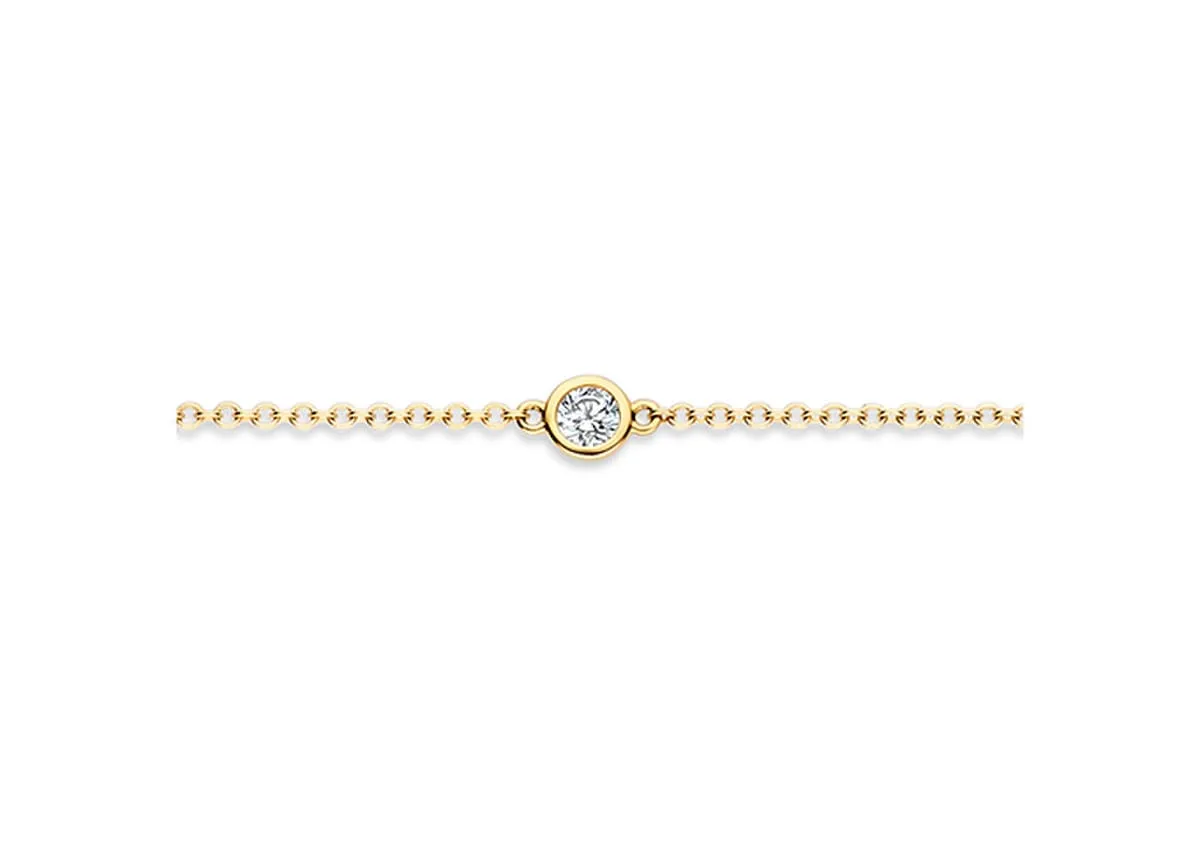 Blush - Bracelet - Or Jaune 14k, zircon (2237YZI)