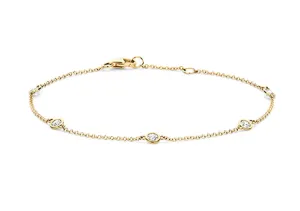 Blush - Bracelet - Or Jaune 14k, zircon (2237YZI)