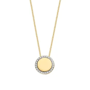 Blush - Collier - Or Jaune 14k, zircon (3124YZI)