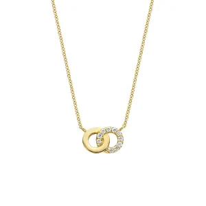 Blush - Collier - Or Jaune 14k, zircon (3126YZI)