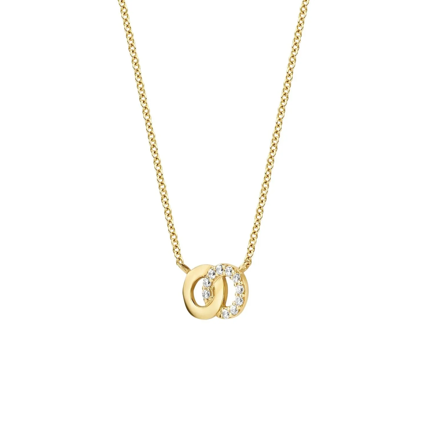 Blush - Collier - Or Jaune 14k, zircon (3126YZI)