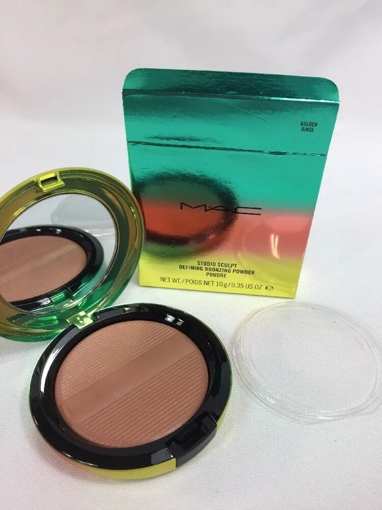 BNIB Mac Golden Rinse Studio Sculpt Powder Wash Dry w/ receipt Bronzer
