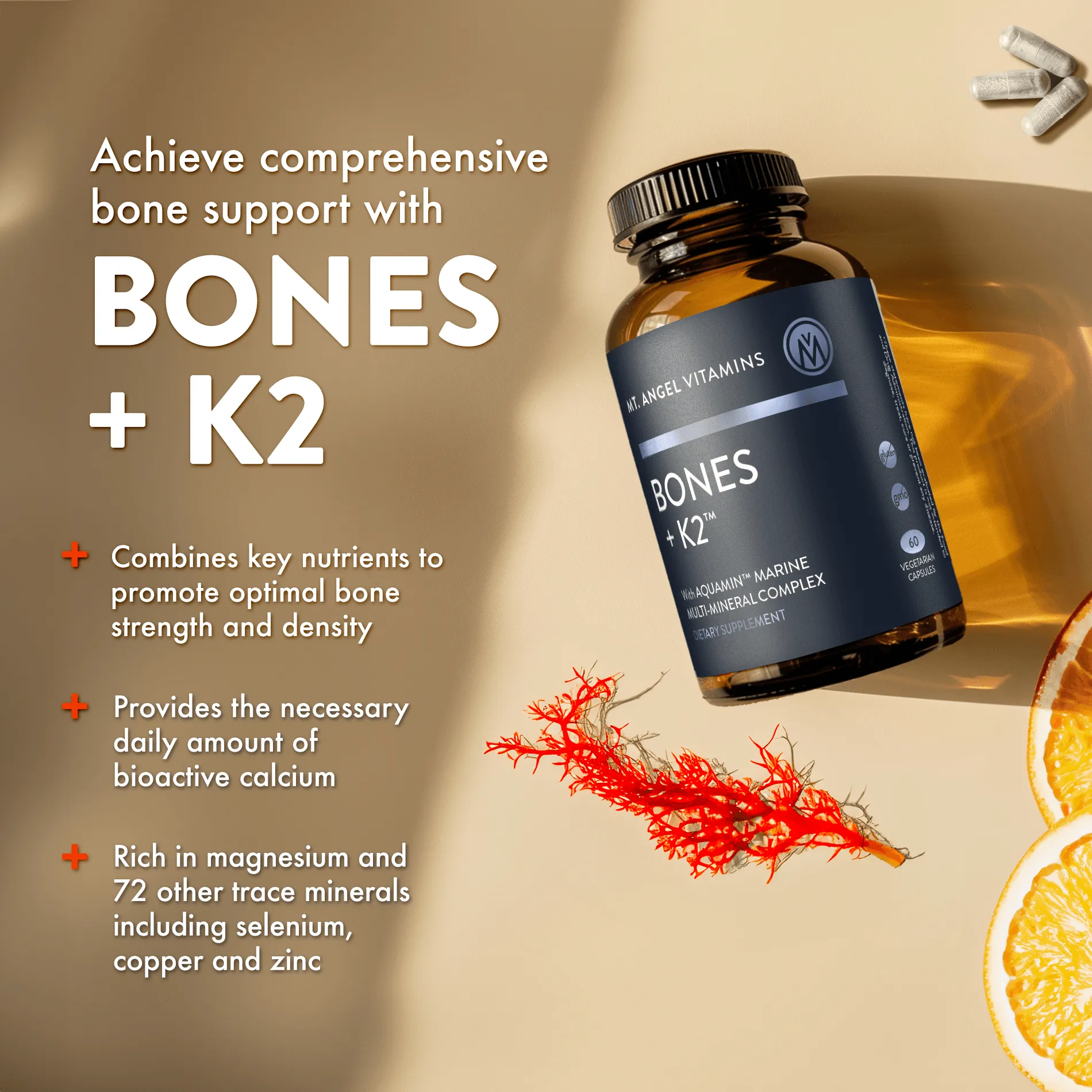 BONES  K2 CAPS 60CT