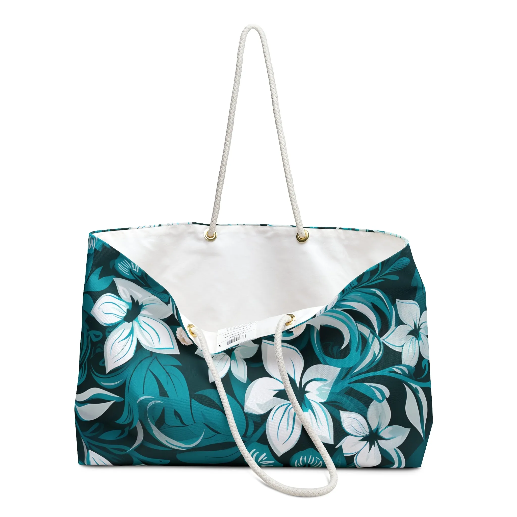 Botanical Bliss Weekender Bag - Perfect for Travel and Beach Getaways