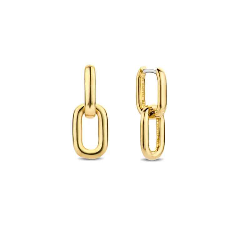 Boucles d'oreille TI SENTO - Plaqué Or (7831SY)