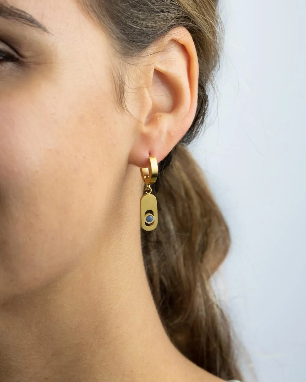 Boucles d'oreilles Didyma - Kéfi Gold Ocean (KE3)