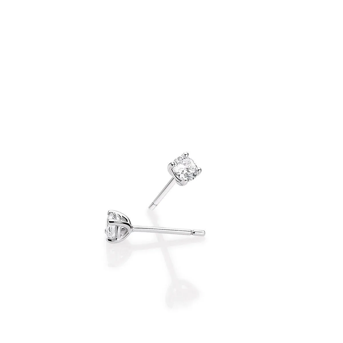 Boucles d'oreilles Naiomy - Argent et zircons (B2D03)