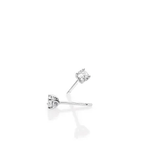 Boucles d'oreilles Naiomy - Argent et zircons (B2D03)