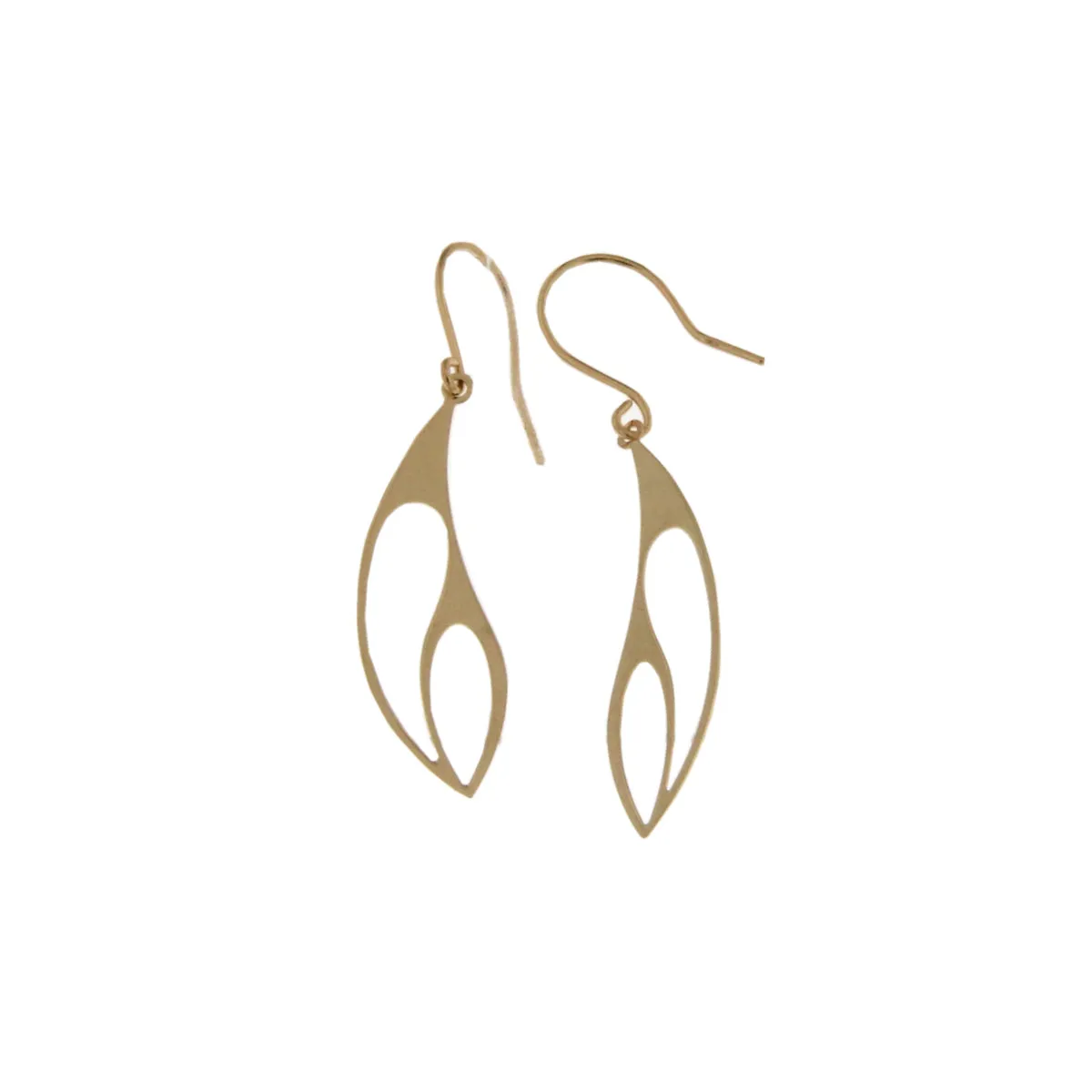 Boucles d'oreilles pendantes - Or Jaune (062196)