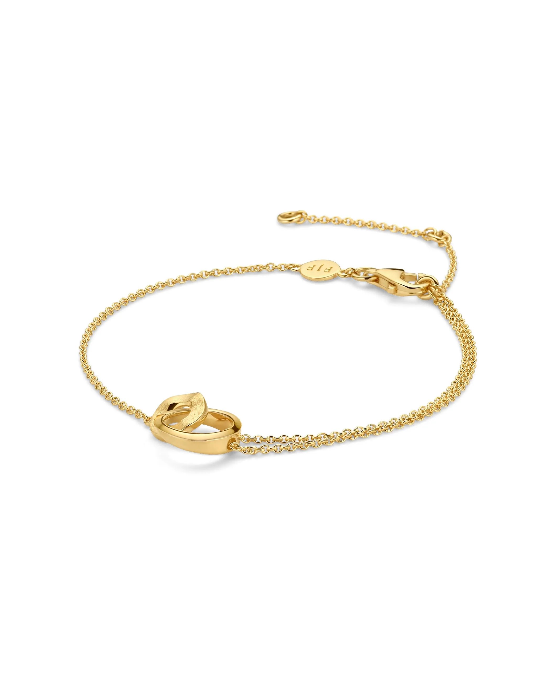 Bracelet FJF - Icon Circles, Plaqué or (FJF0050016SY)