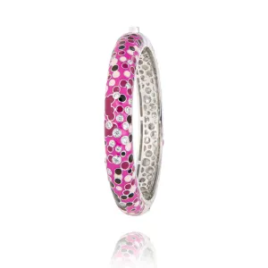 Bracelet Jonc UNASTORIA - Jaipur, Argent et Zircons (JO121209)