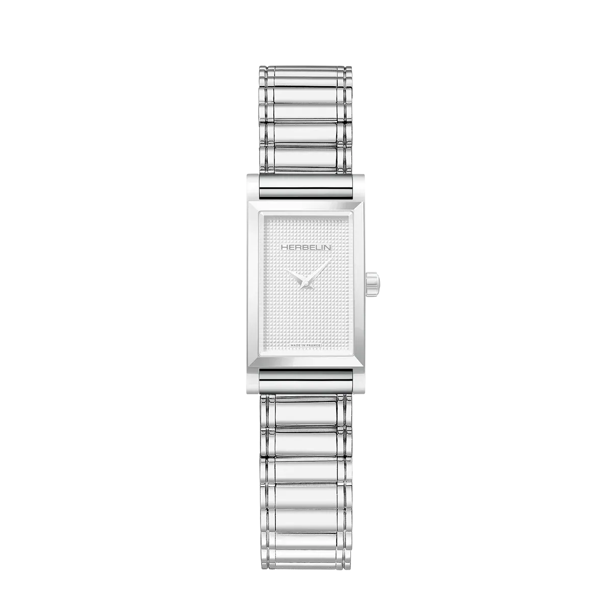 Bracelet montre Antarès Herbelin - Acier simple rouleaux (BRAC17443AP2)