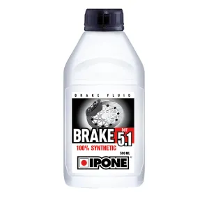 Brake Fluid DOT 5.1 500mL 100% Synthetic 270C Ipone (800313)
