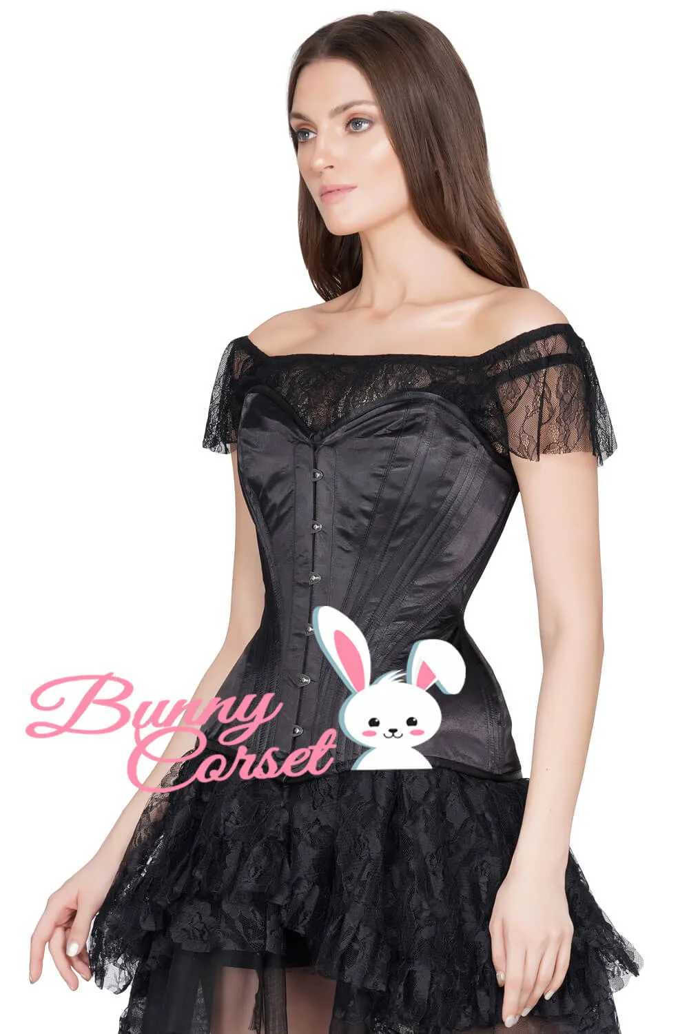 Britney Satin Overbust Corset