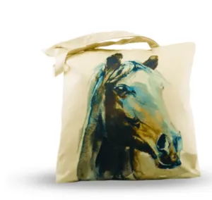 Brown Horses Head Tote Bag (TOTE06)