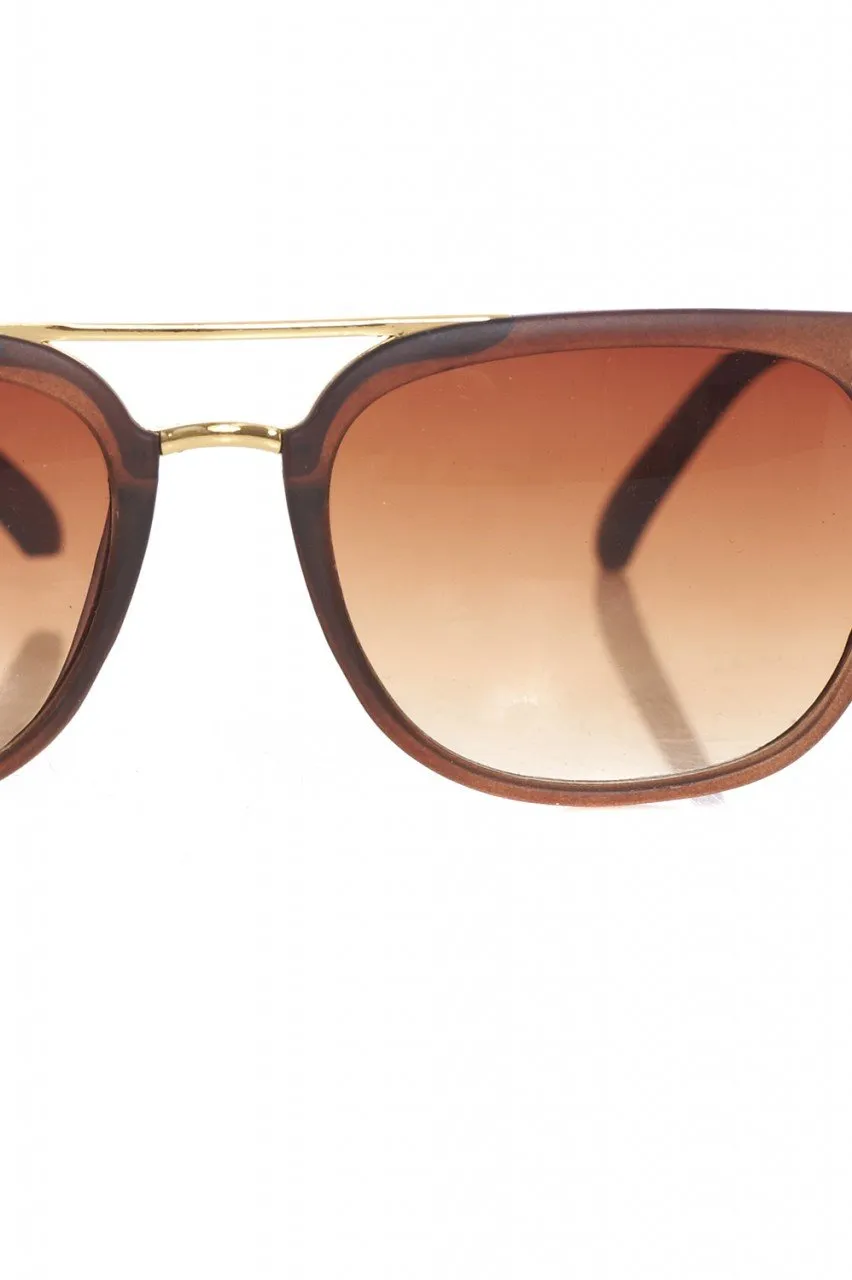 Brown Wayfarer Sunglasses
