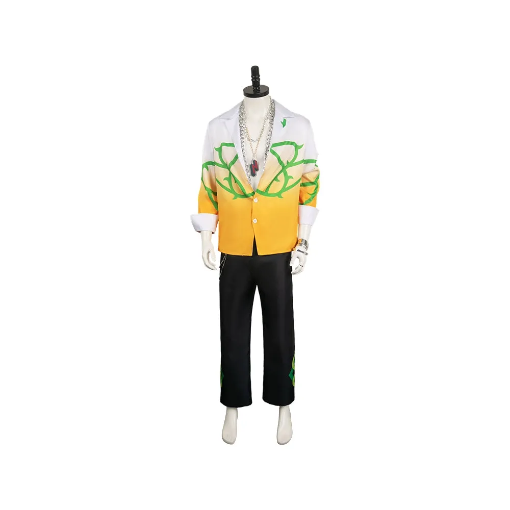 Bucchigiri?! Jin Marito Shirt Suit Cosplay Costume Outfits Halloween Carnival Suit