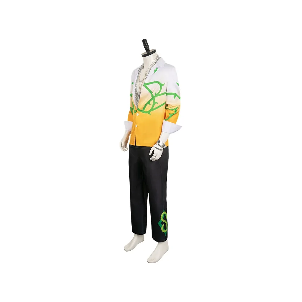 Bucchigiri?! Jin Marito Shirt Suit Cosplay Costume Outfits Halloween Carnival Suit