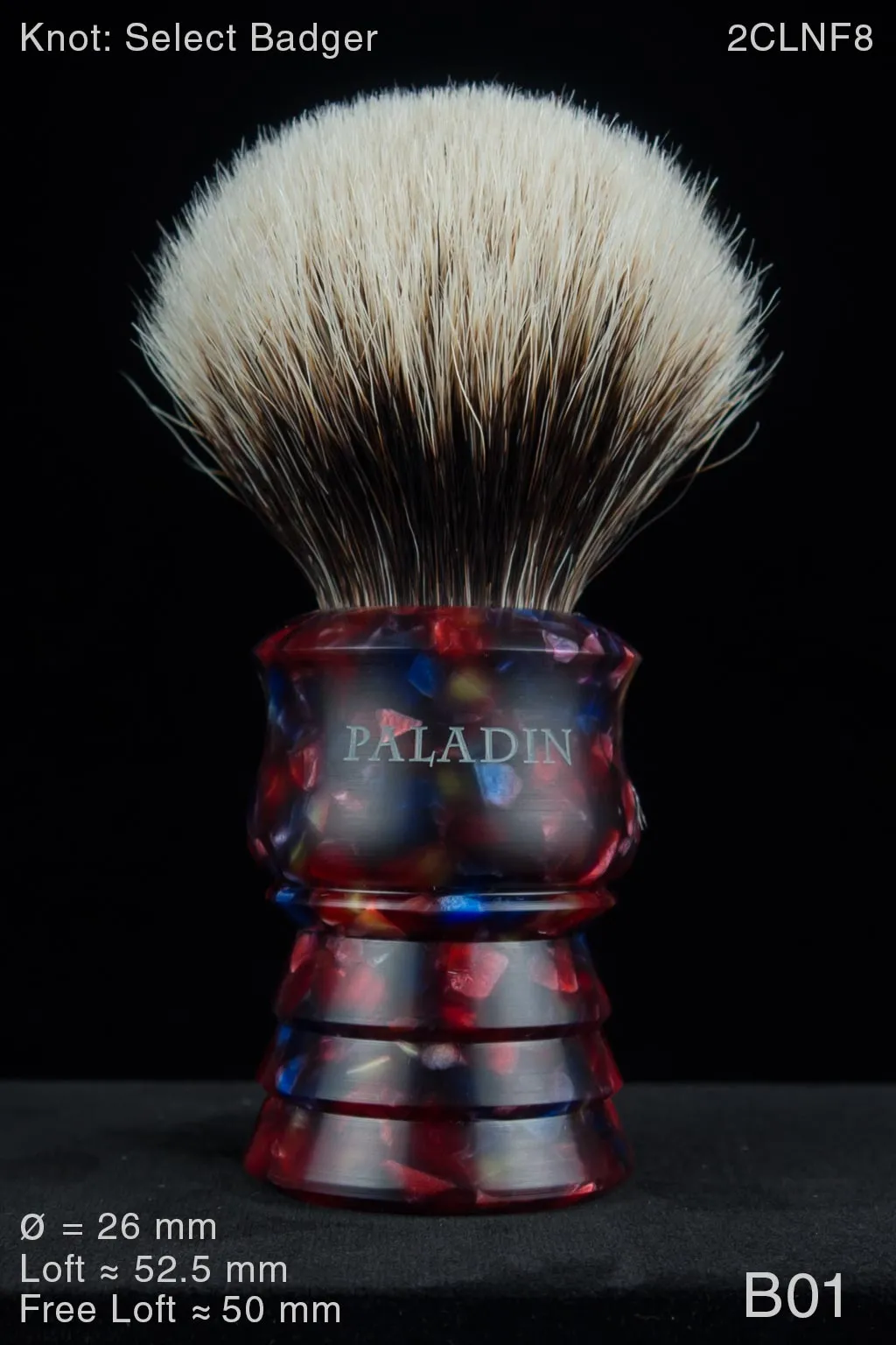 Buckaroo 26 mm Satin Harlequin