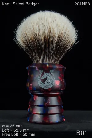 Buckaroo 26 mm Satin Harlequin