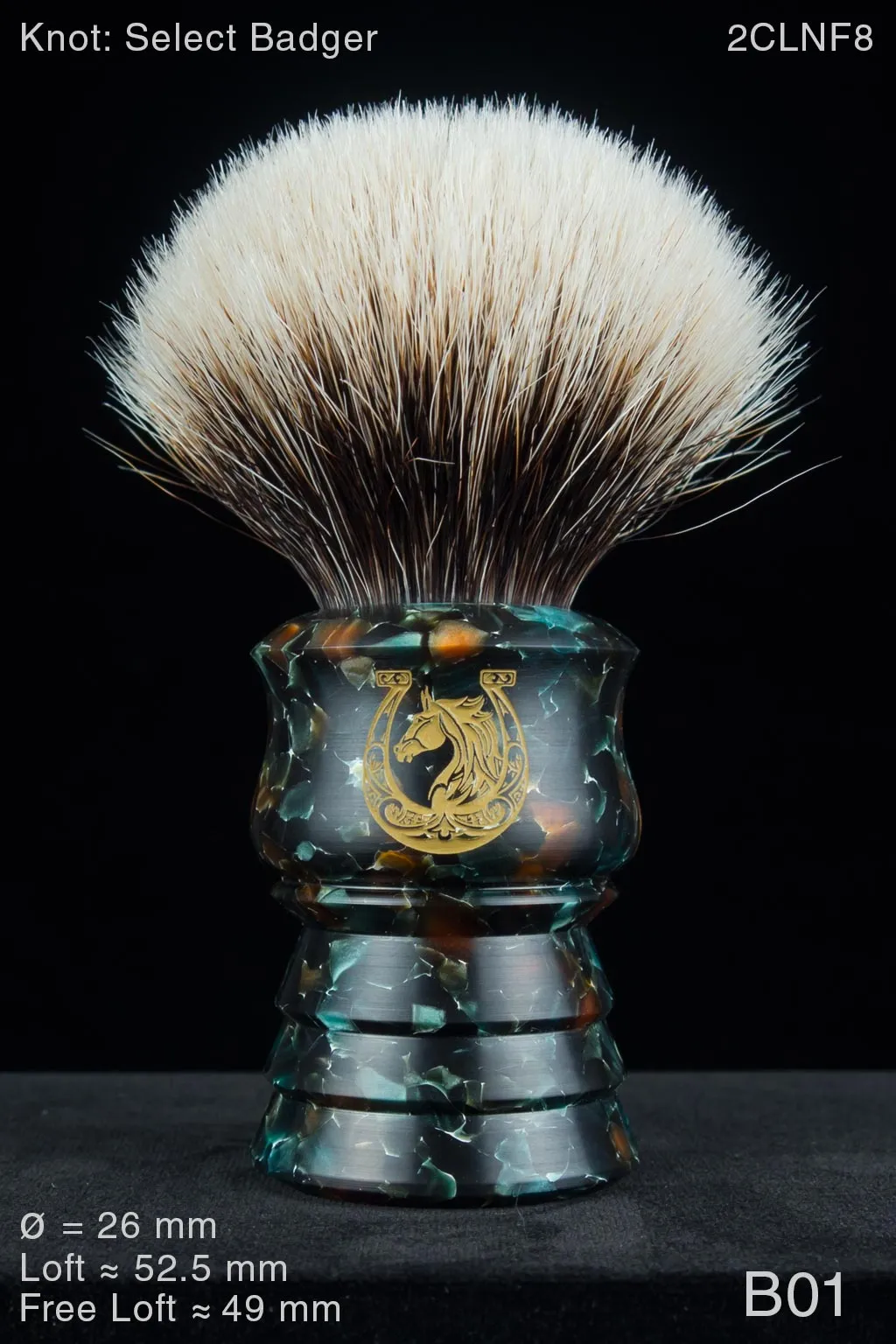 Buckaroo 26 mm Satin Neptune