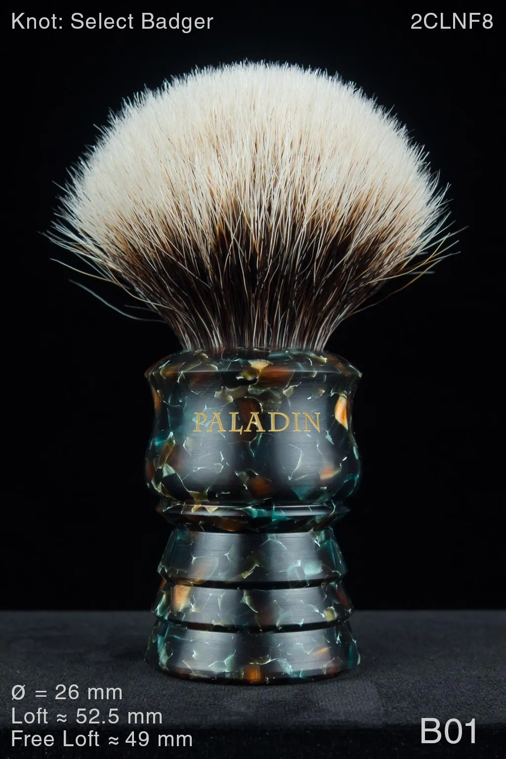Buckaroo 26 mm Satin Neptune
