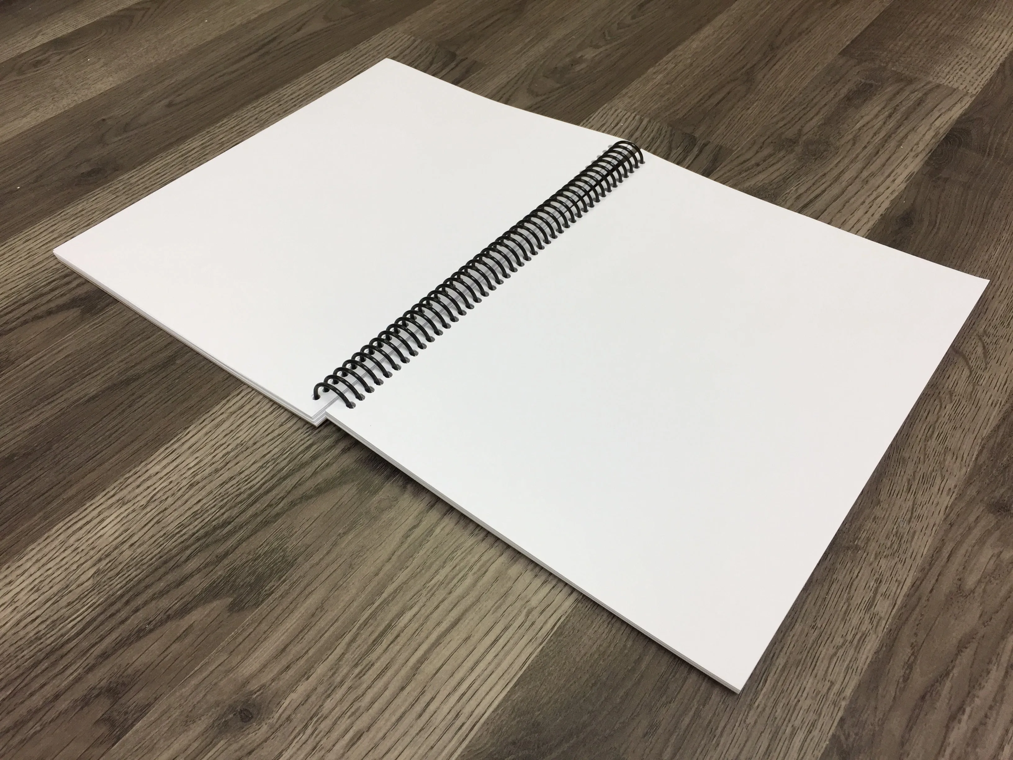 BUK brand Sketchbook. Spiral Bound. Left Spine. Multi-Media. (8.5" x 11") SB-2550-LS