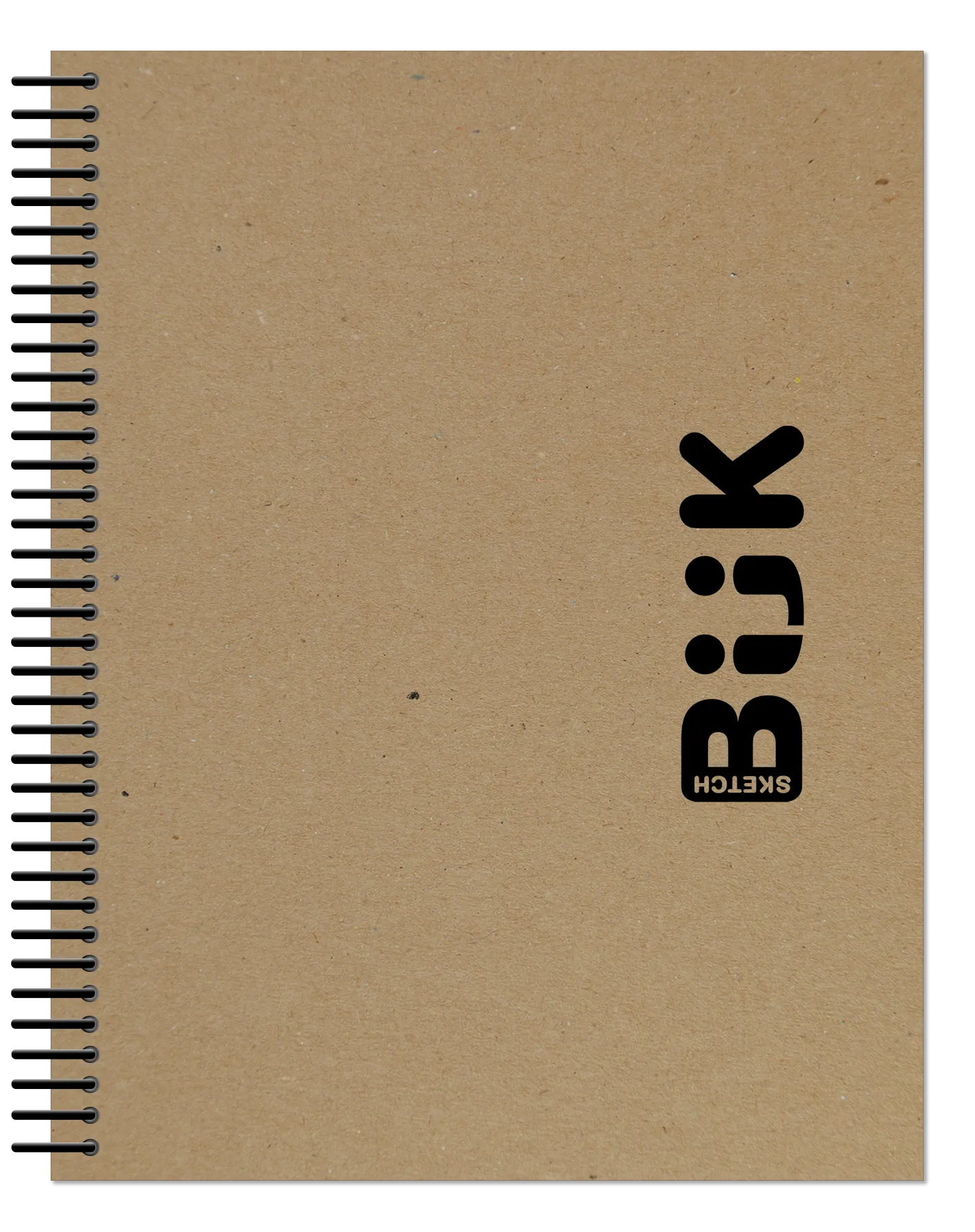 BUK brand Sketchbook. Spiral Bound. Left Spine. Multi-Media. (8.5" x 11") SB-2550-LS