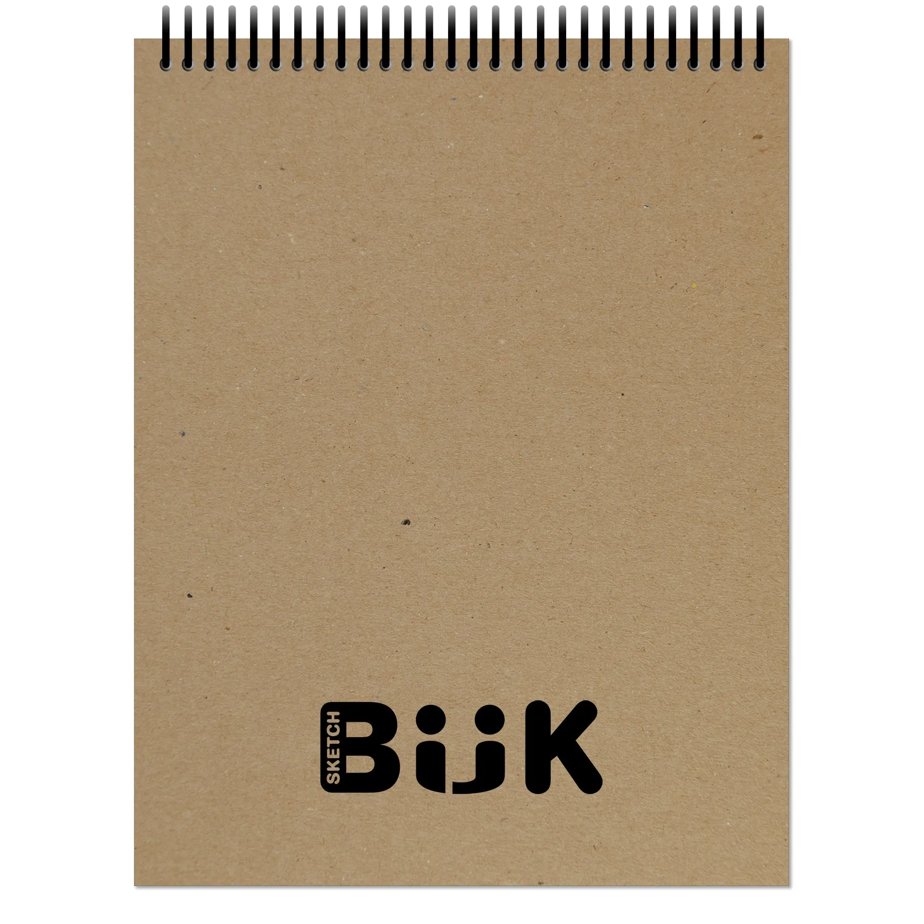 BUK brand sketchbook. Spiral Bound. Top Spine. Multi-Media. (8.5" x 11") SB-50100-TS