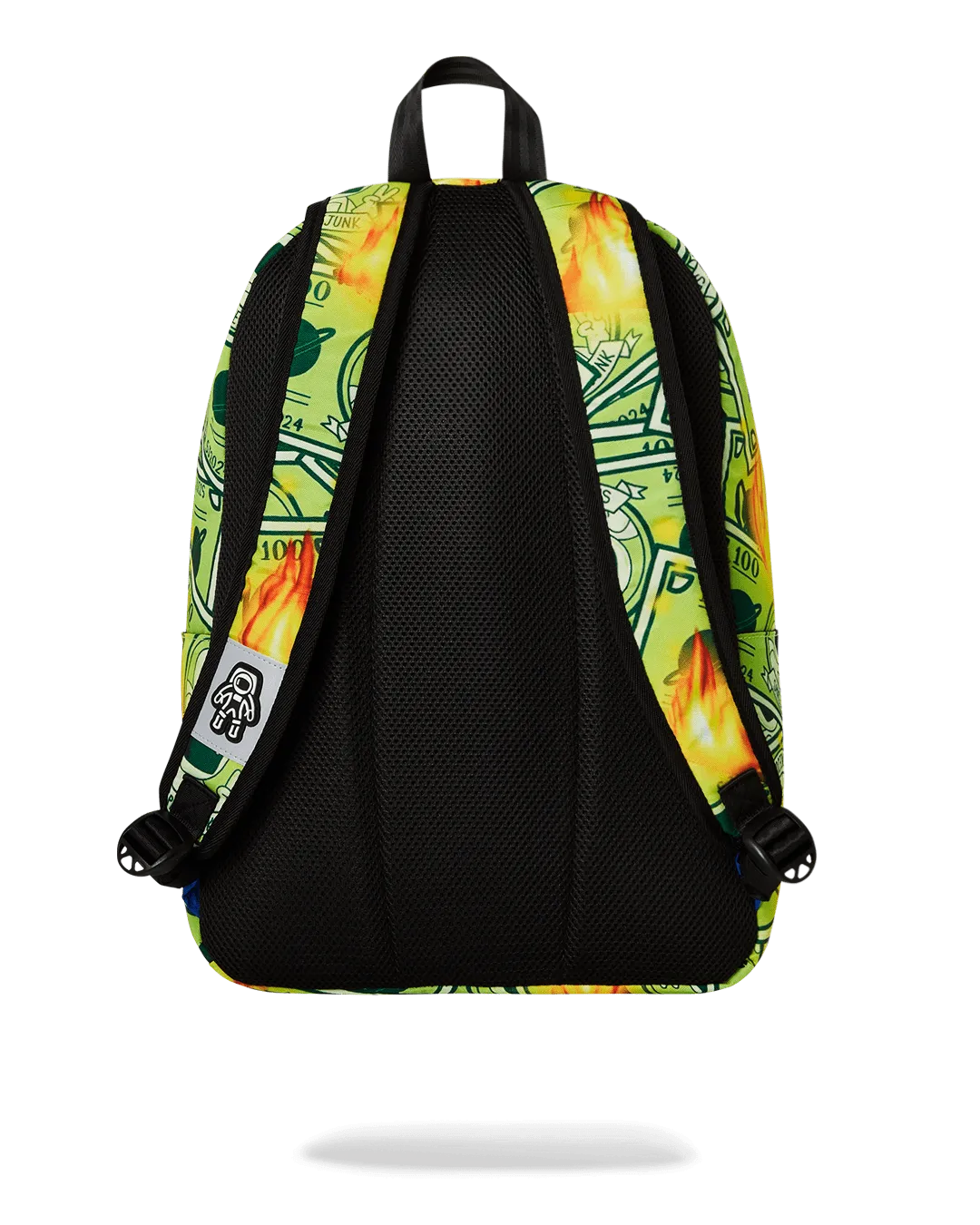 BURNING MONEY SPACE JUNK BACKPACK