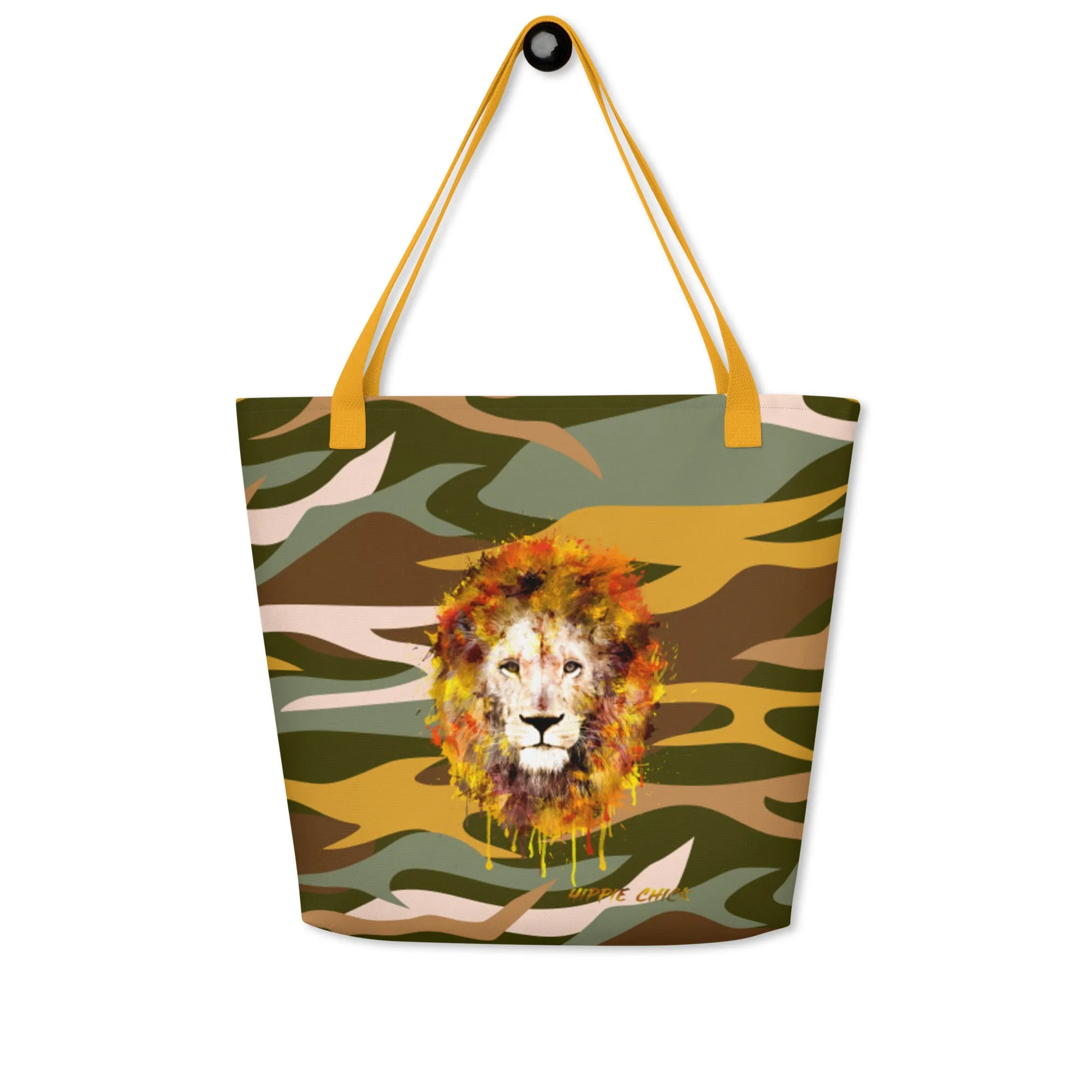 Camo Rays Tote Bag