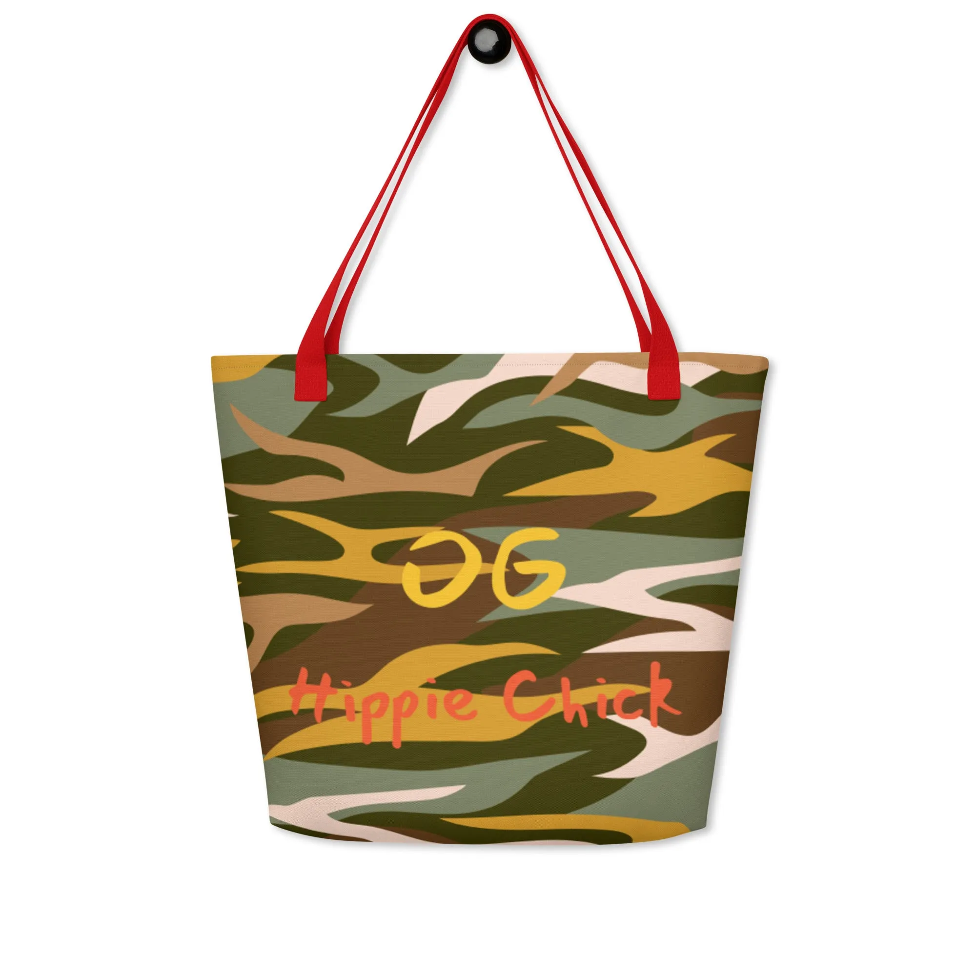 Camo Rays Tote Bag
