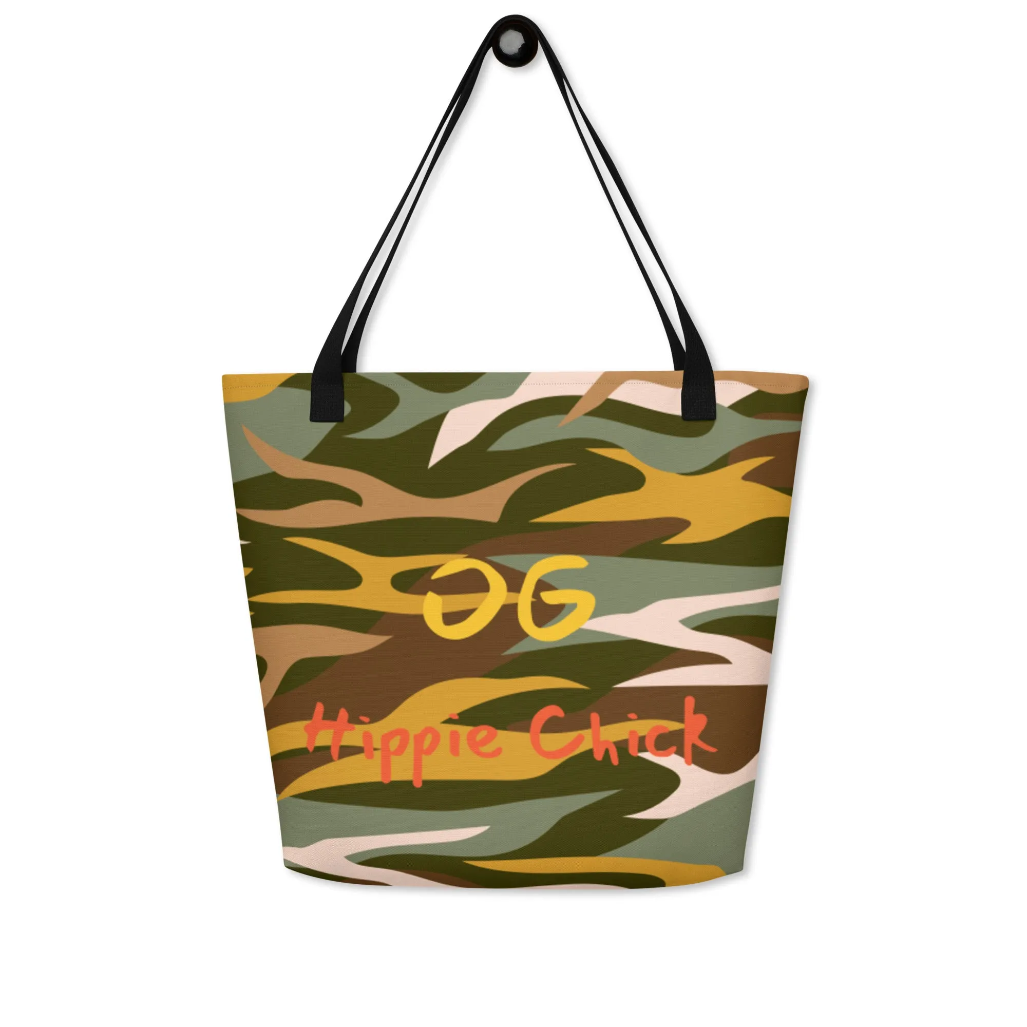 Camo Rays Tote Bag