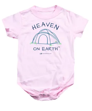 Camping/tent Heaven On Earth - Baby Onesie