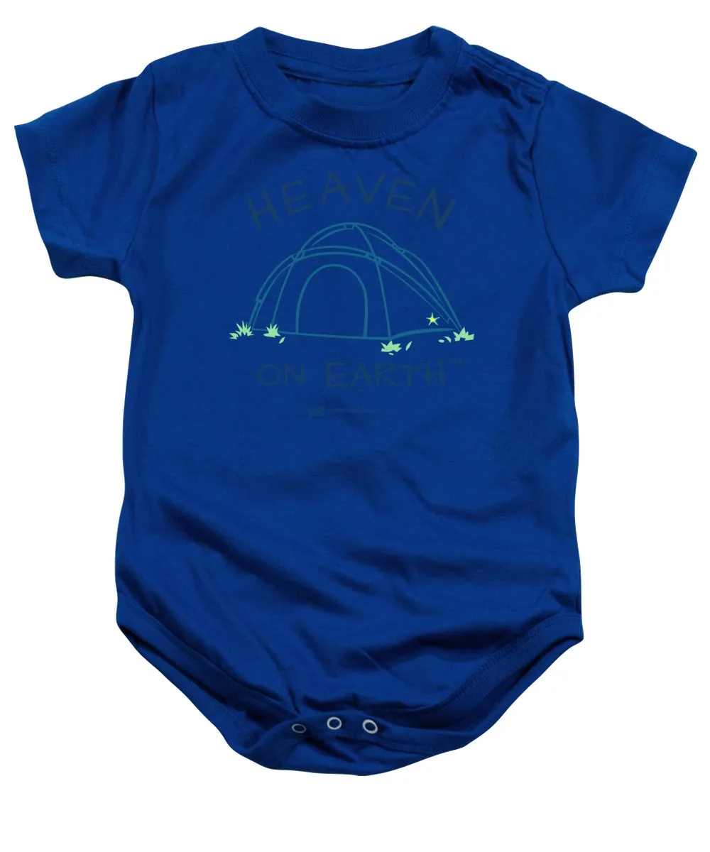 Camping/tent Heaven On Earth - Baby Onesie