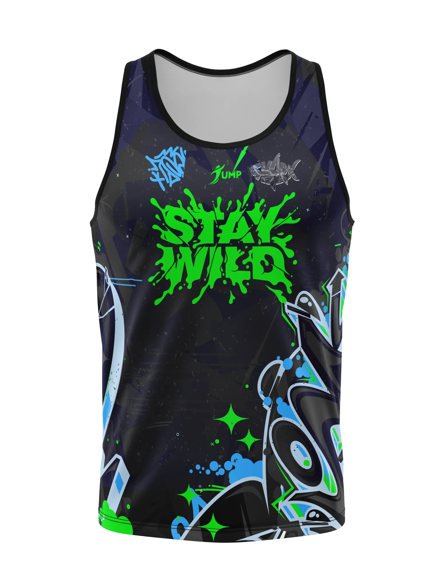 Canotta Beach Shark - Squalo bianco