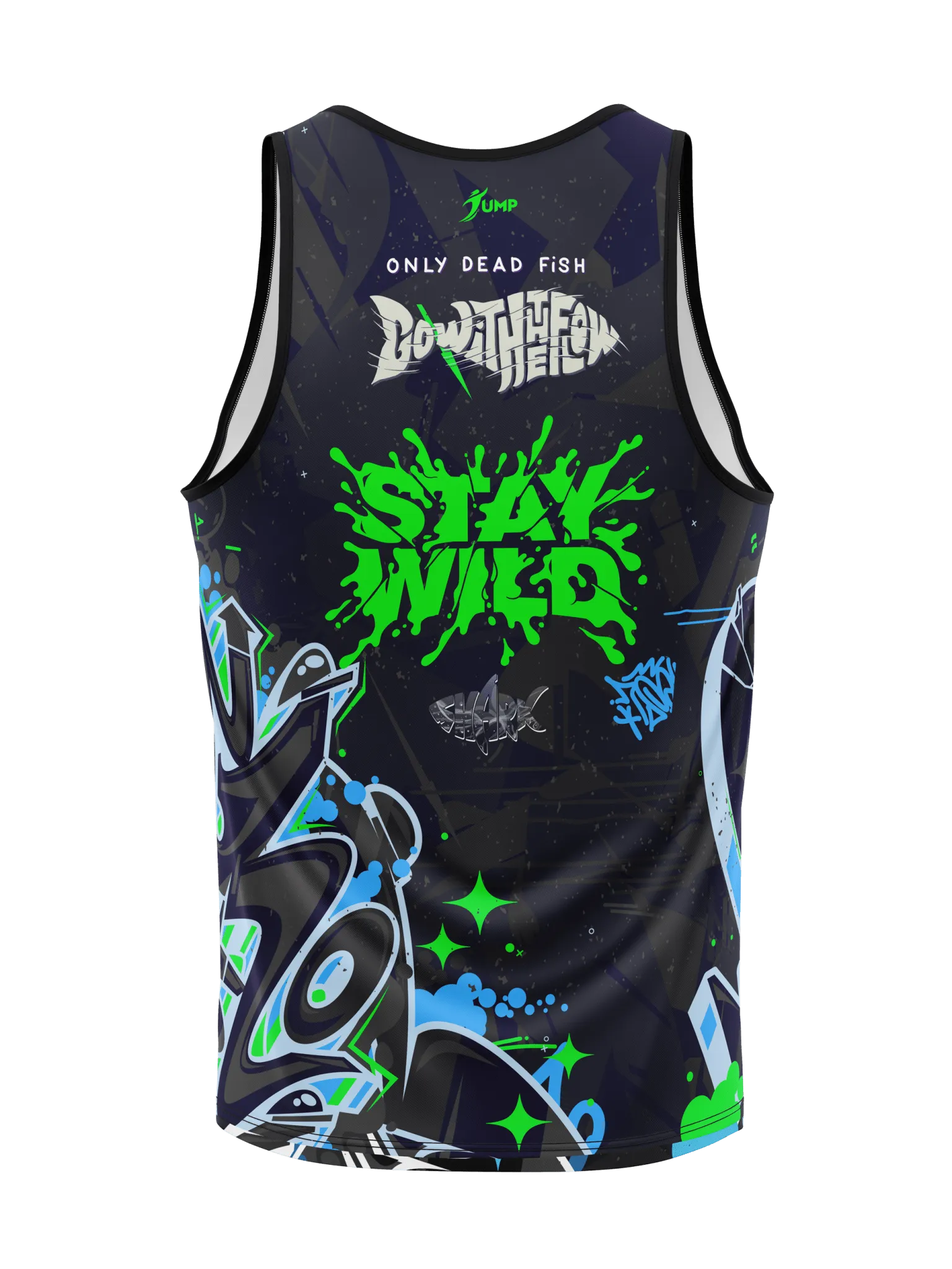 Canotta Beach Shark - Squalo bianco