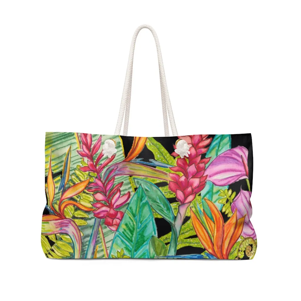 Canvas Tote Bag: Bird Party