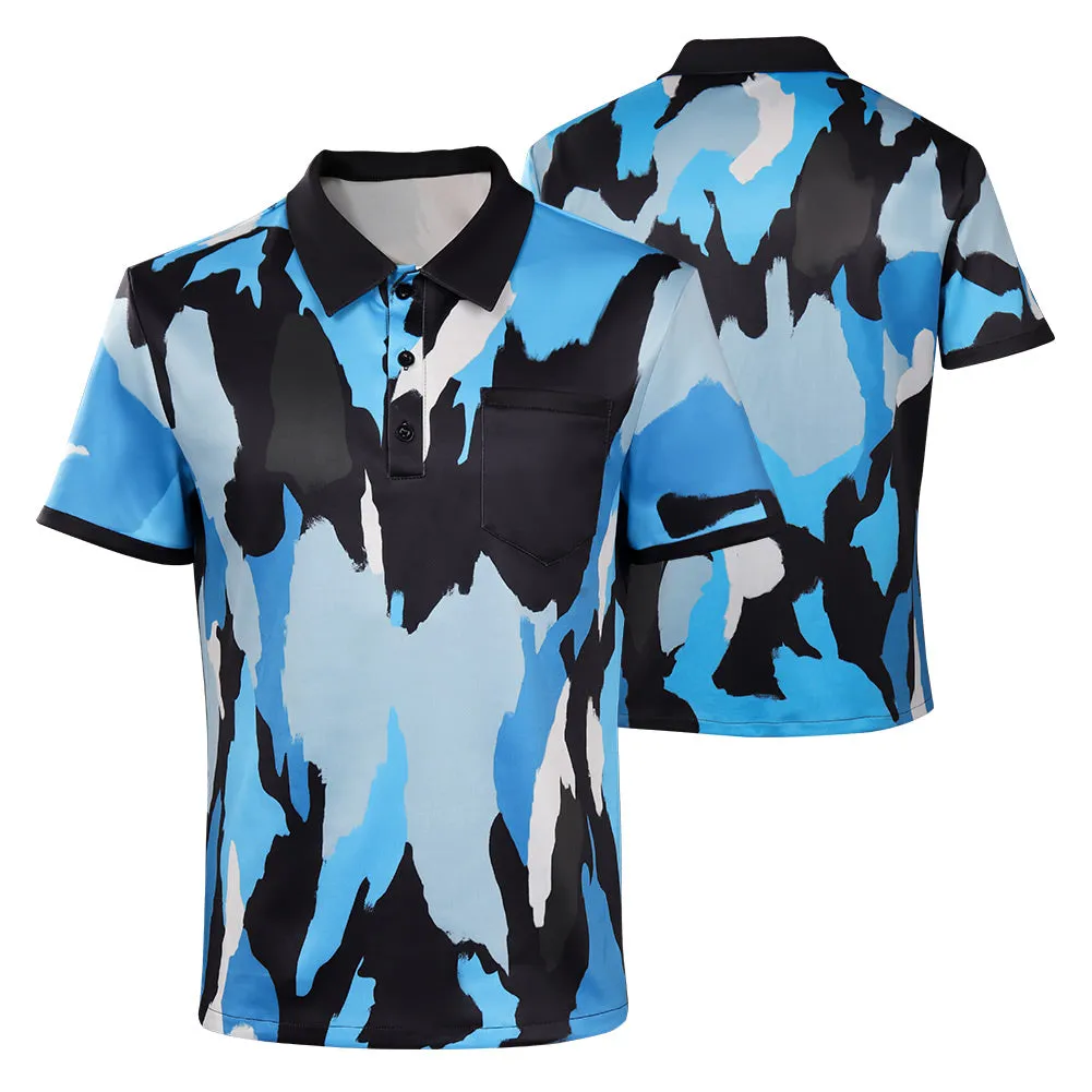Captain America Steve Rogers Cosplay T-shirt Men Women Summer 3D Print Short Sleeve Shirt