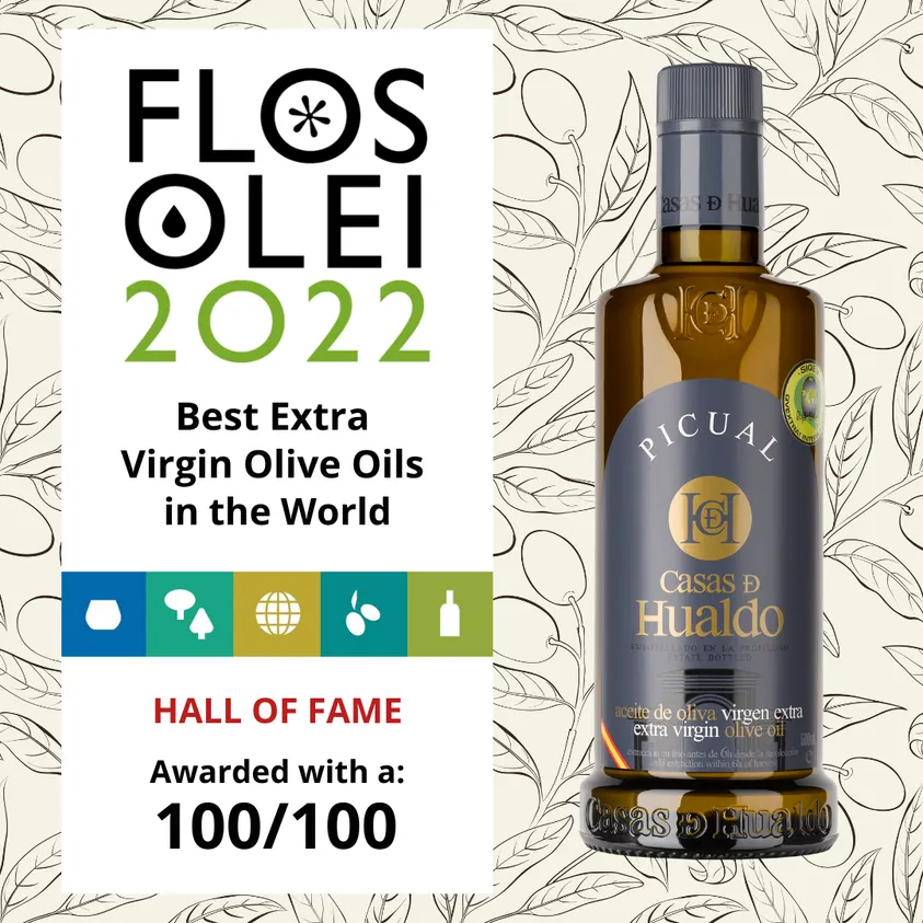 Casas de Hualdo Extra Virgin Olive Oil (500ml) - 100% Arbequina
