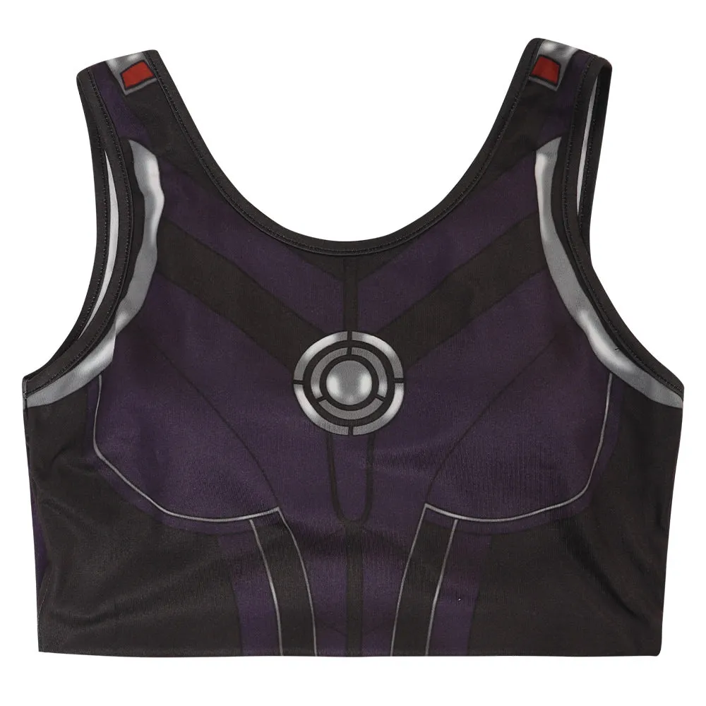 Cassie Lang Swimsuit T-shirt Summer Short Sleeve Shirt Cosplay Costume Halloween Carnival Party Disguise Suit Ant-Man and the Wasp