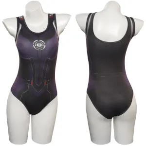Cassie Lang Swimsuit T-shirt Summer Short Sleeve Shirt Cosplay Costume Halloween Carnival Party Disguise Suit Ant-Man and the Wasp