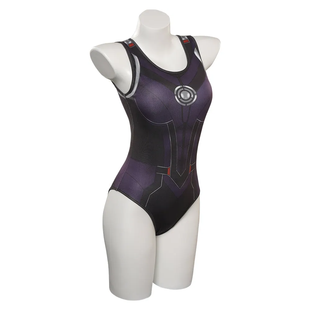 Cassie Lang Swimsuit T-shirt Summer Short Sleeve Shirt Cosplay Costume Halloween Carnival Party Disguise Suit Ant-Man and the Wasp